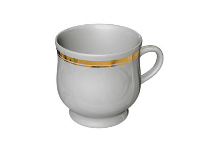 Golden Line Coffee Mug