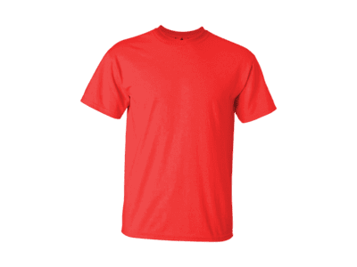 Plain red colour T-shirt